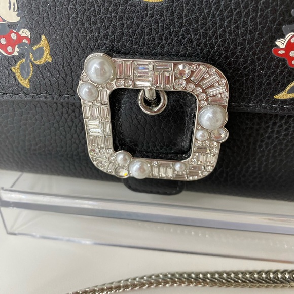 Kate Spade x Disney leather Minnie Mouse Crossbody - Picture 2 of 8